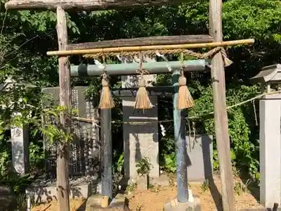 加麻良神社の鳥居