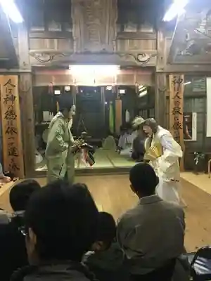 撃鼓神社の神楽