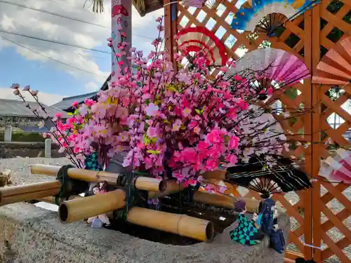大西神社の手水舎