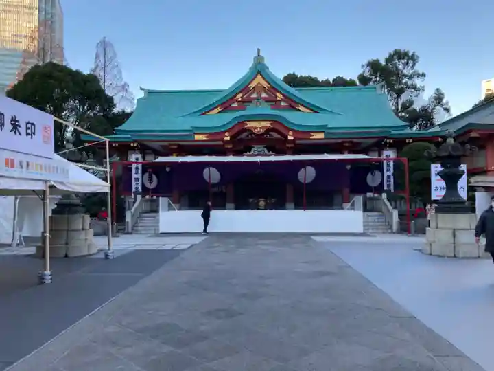 日枝神社の本殿・本堂