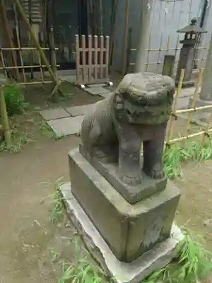 亀有香取神社の狛犬