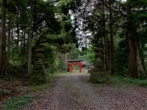 奥野神社の鳥居