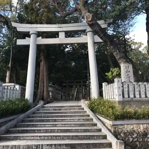 伊和志津神社の鳥居