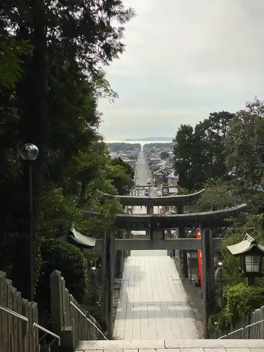宮地嶽神社の景色