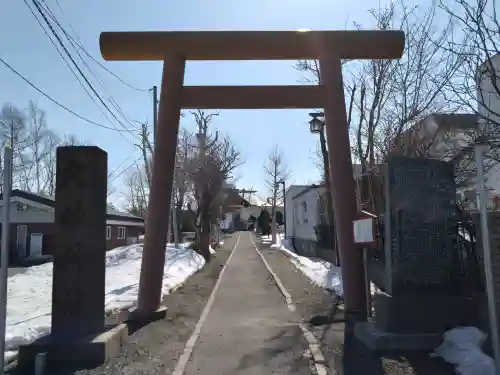 大曲神社の鳥居