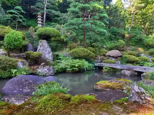 護国寺の庭園