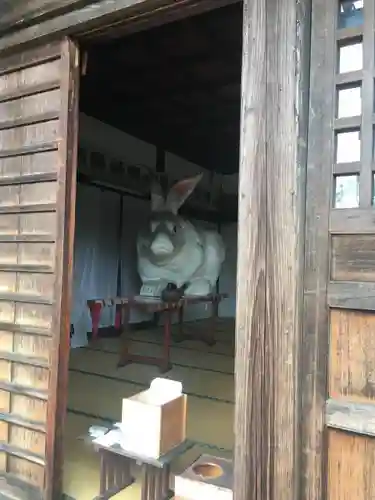 菟足神社の狛犬