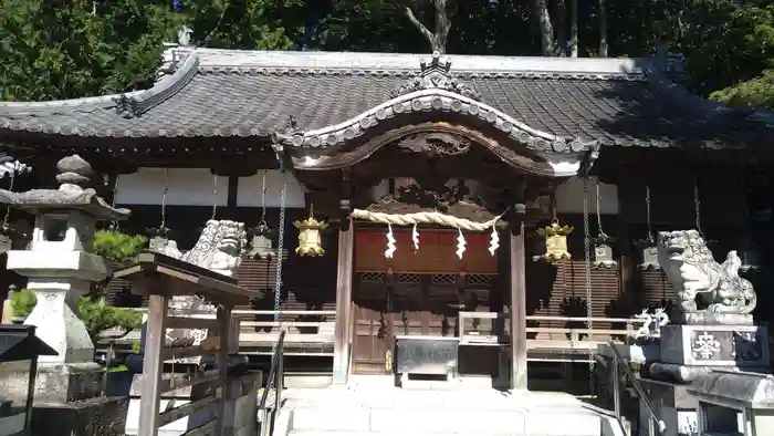 笠山坐神社の本殿