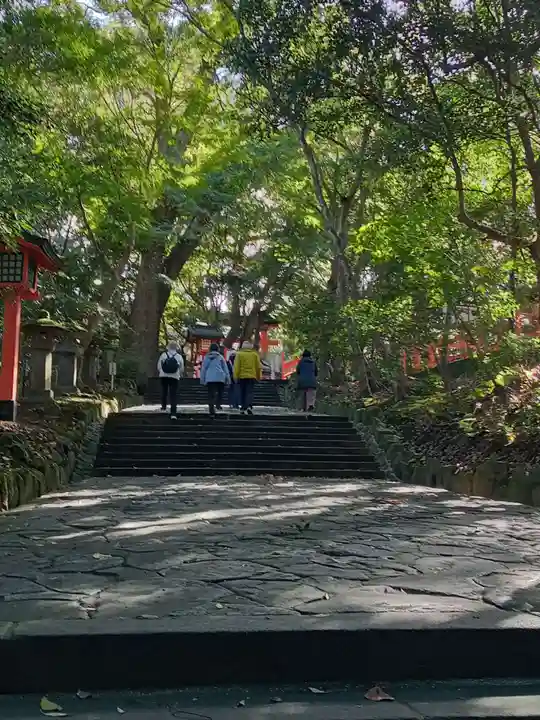 宇佐神宮の庭園