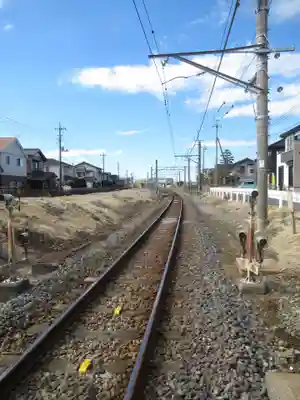 中里薬師堂の周辺