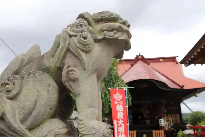 大鏑神社の狛犬
