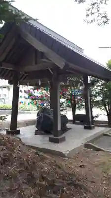 東神楽神社の手水舎