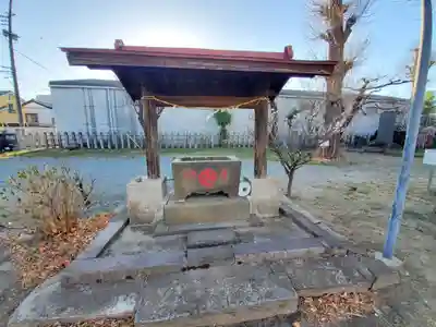 飯玉神社の手水舎