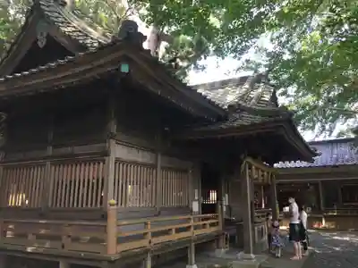 事任八幡宮の本殿・本堂