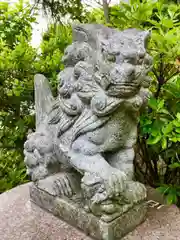 白山神社の狛犬