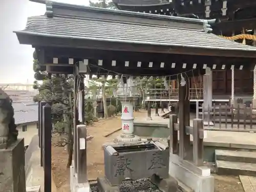 熊野神社の手水舎