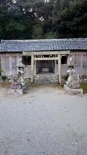 宇氣比神社の本殿・本堂