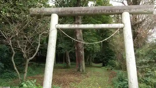 二所神社の鳥居