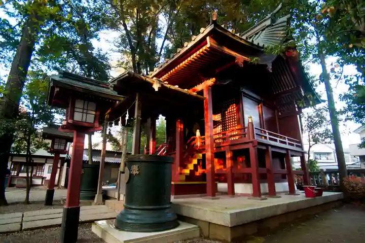 武蔵一宮氷川神社の末社・摂社