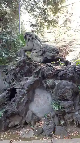 赤坂氷川神社の狛犬