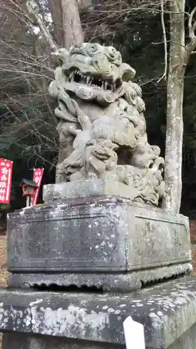 南湖神社の狛犬