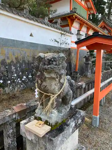 墨坂神社の狛犬