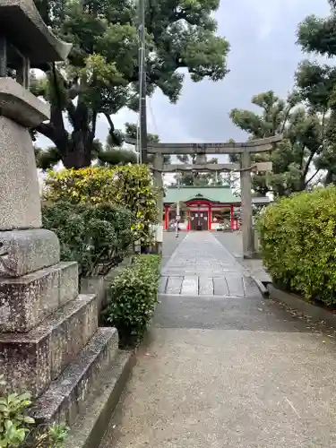 長曽根神社の鳥居