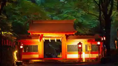 貴船神社の山門・神門