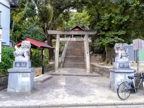 神明社（鳥栖神明社）の鳥居