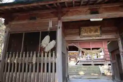 田村神社の山門・神門