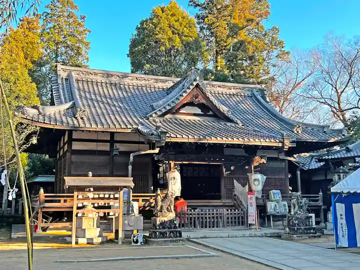 宇流冨志禰神社の本殿・本堂
