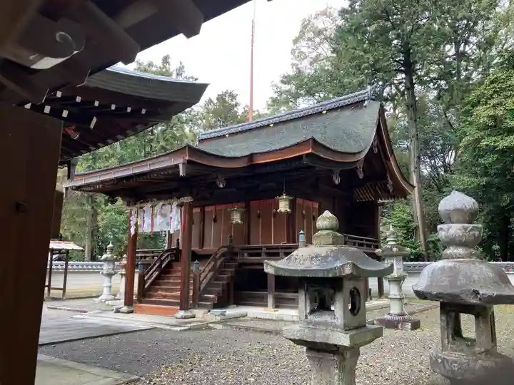 勝部神社の本殿・本堂