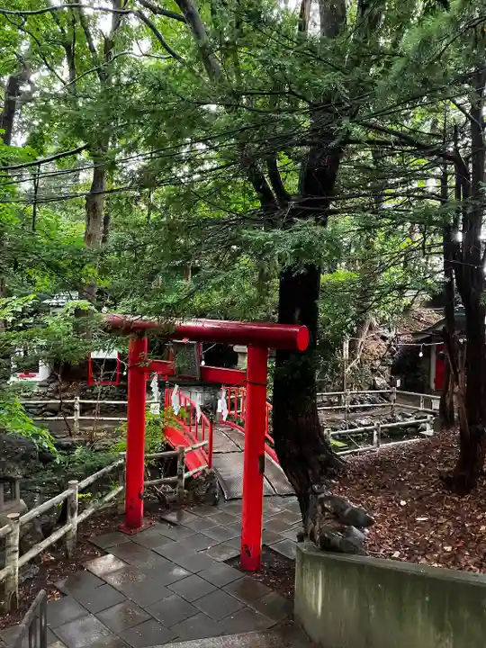 白石神社の鳥居