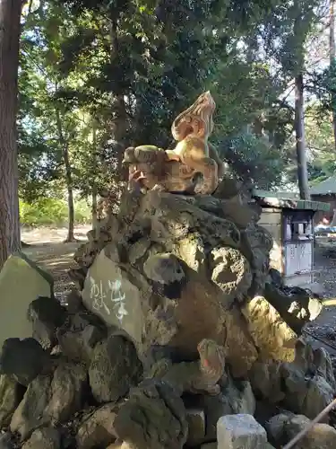 雀神社の狛犬