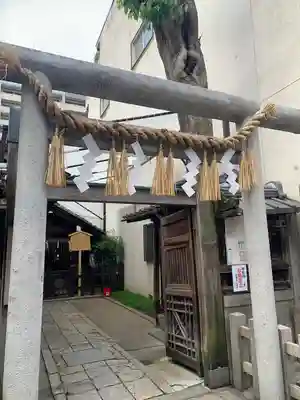 神明神社の鳥居