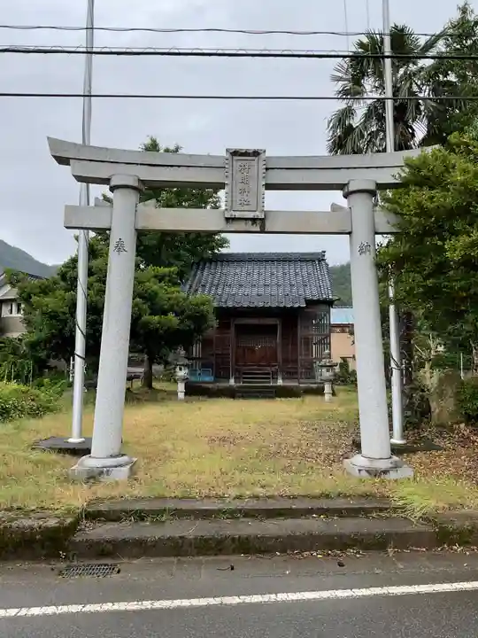 神明神社の鳥居