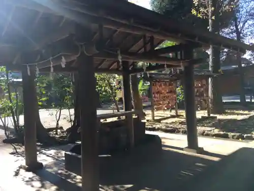 井草八幡宮の手水舎