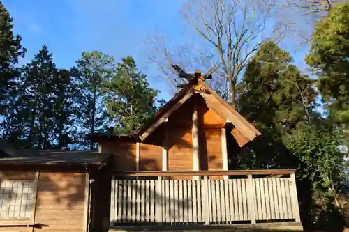 阿久津「田村神社」（郡山市阿久津町）旧社名：伊豆箱根三嶋三社の本殿