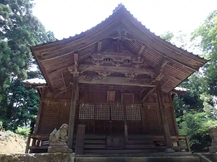 長岡神社・八幡神社・天御布須麻神社の本殿・本堂