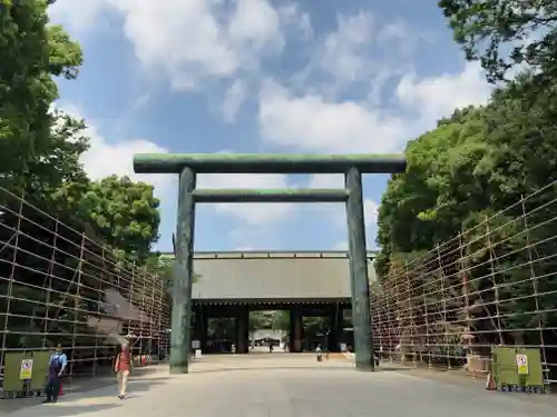 靖國神社の鳥居