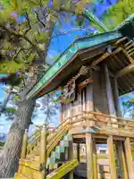 八幡社の本殿・本堂