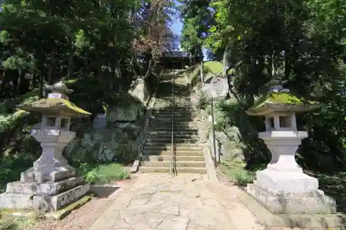 田村神社の景色