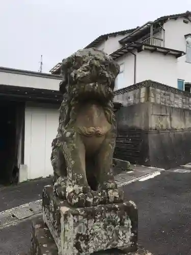 山代神社の狛犬