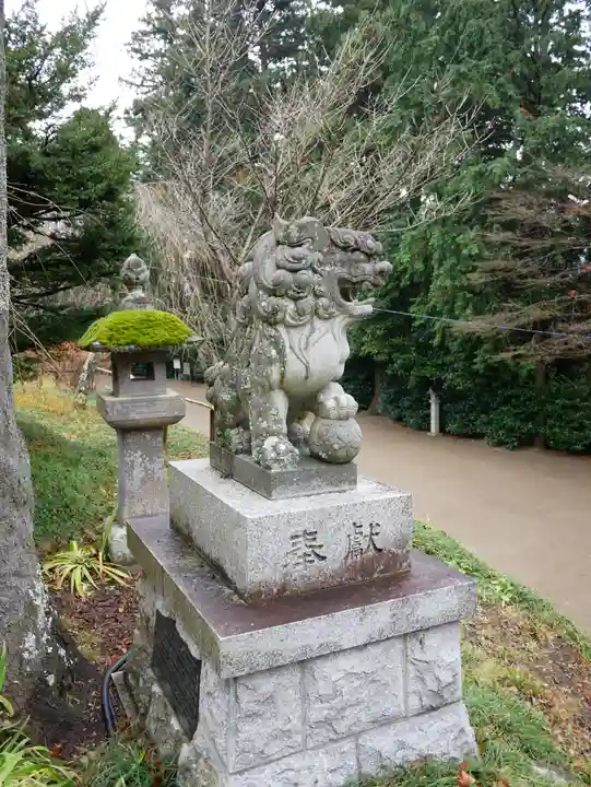 志波彦神社・鹽竈神社の狛犬