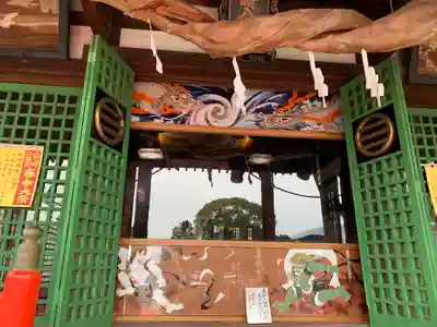 白崎八幡宮の本殿・本堂