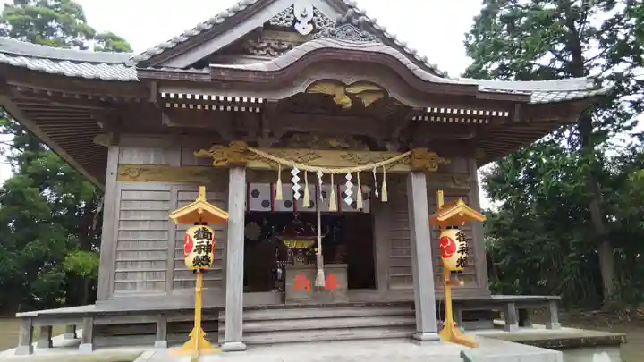 瀧口神社の本殿・本堂