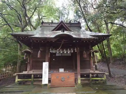 久米水天宮の本殿・本堂