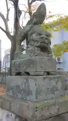 豊洲神社の狛犬