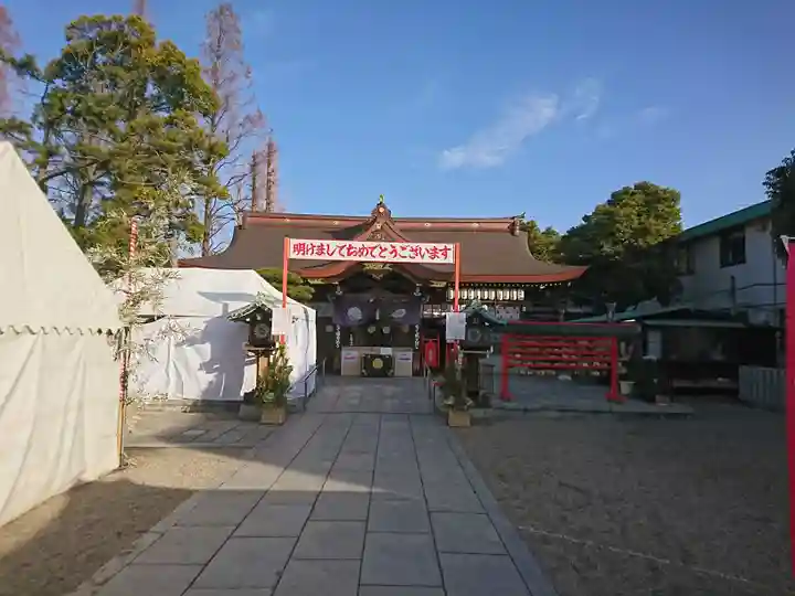 阿部野神社の本殿・本堂