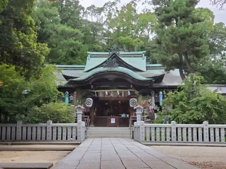 芦屋神社の本殿・本堂